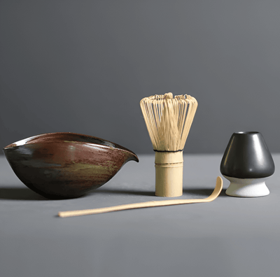 Zenfoa - 4-teiliges japanisches Matcha-Set