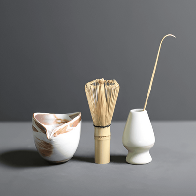 Zenfoa - 4-teiliges japanisches Matcha-Set