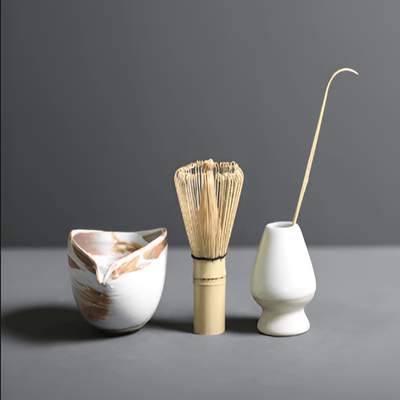 Zenfoa - 4-teiliges japanisches Matcha-Set