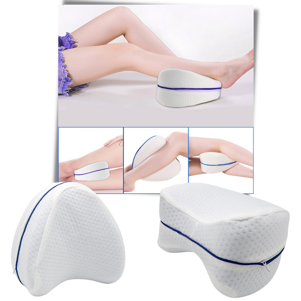 CloudRest - Orthopädisches Memory Foam Kissen für Knie und Beine