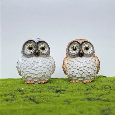Owlera - Solar LED Eule Gartenleuchte