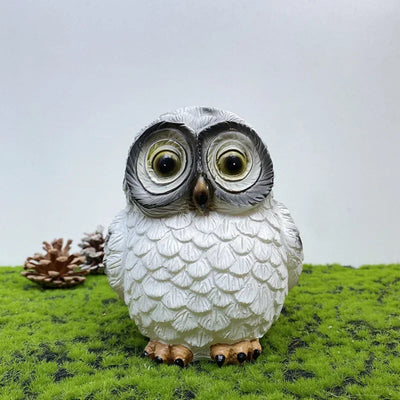 Owlera - Solar LED Eule Gartenleuchte