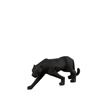 Panthron - Geometrische Panther-Skulptur