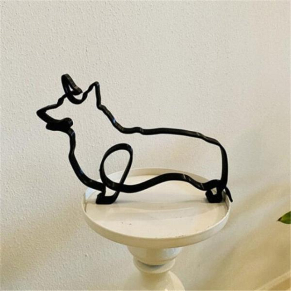 Pawtraît - Eiserne Strichmännchen von Katzen & Hunden