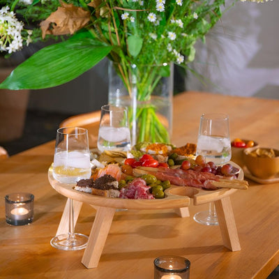 Picnura - Faltbarer Picknicktisch aus Holz