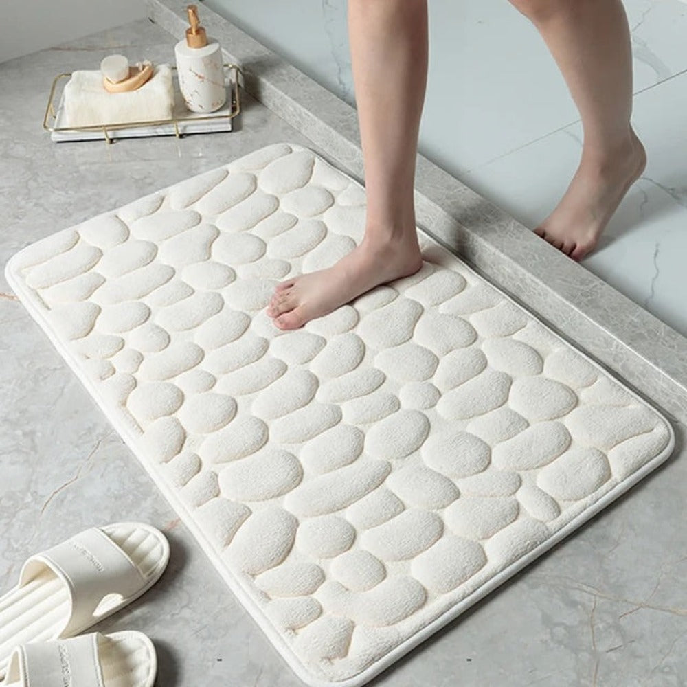 Plushora - Ultraweiche, schnelltrocknende Badematte mit kuscheligem Gefühl