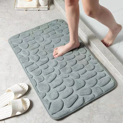 Plushora - Ultraweiche, schnelltrocknende Badematte mit kuscheligem Gefühl