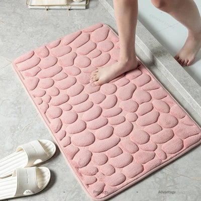 Plushora - Ultraweiche, schnelltrocknende Badematte mit kuscheligem Gefühl