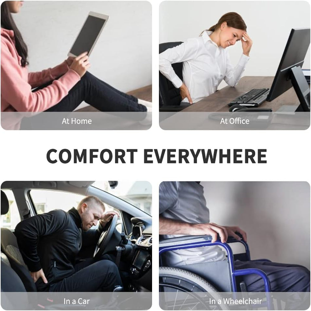 Postura - Ergonomisches Sitzkissen zur Entlastung von Rücken und Hüfte