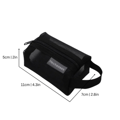 Pouchly - Strapazierfähiges Nylon-Mini-Taschen-Set