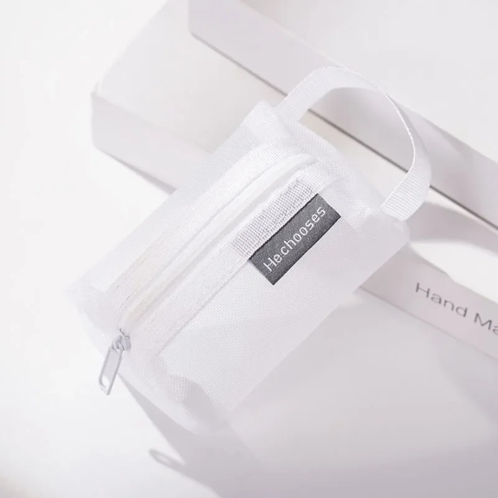 Pouchly - Strapazierfähiges Nylon-Mini-Taschen-Set