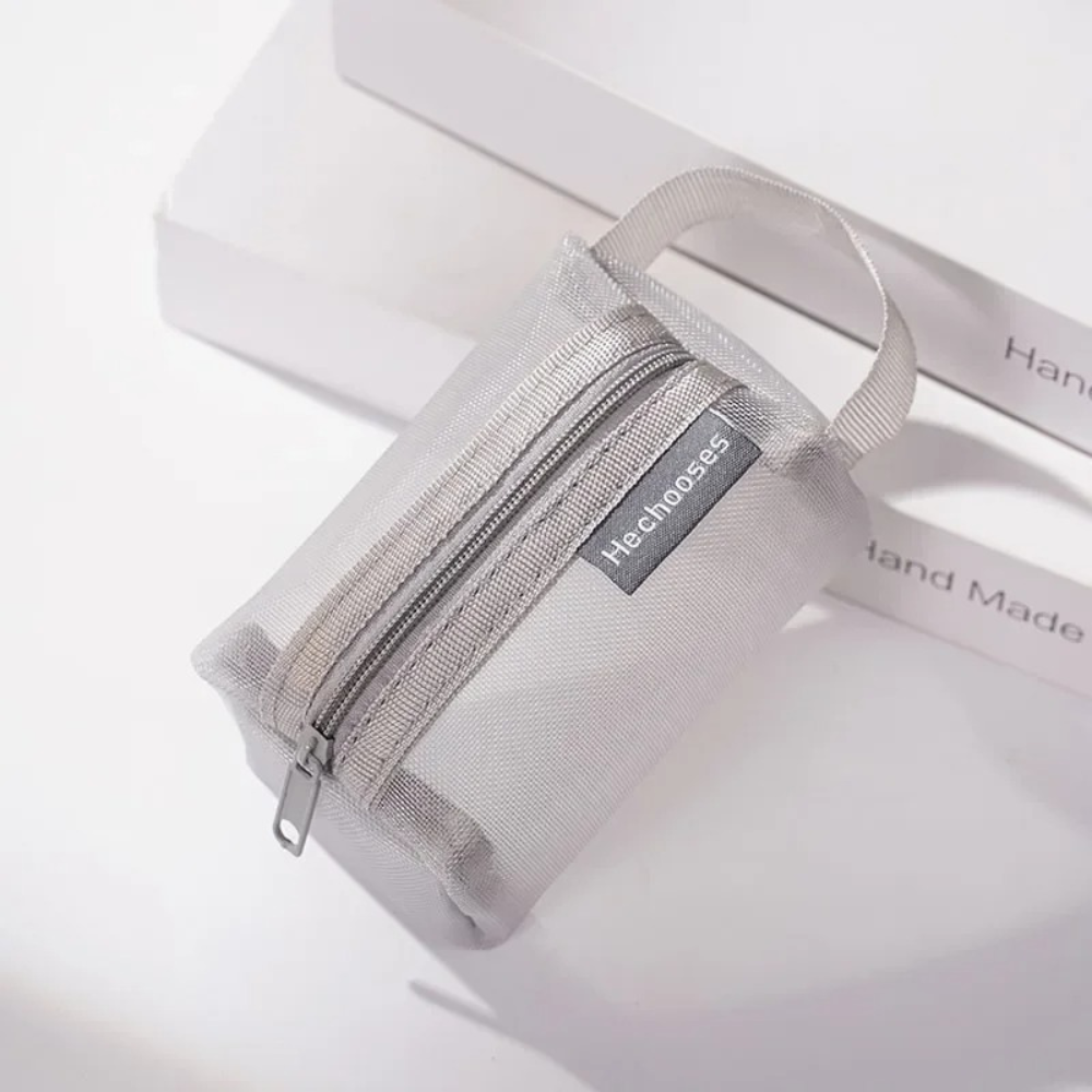 Pouchly - Strapazierfähiges Nylon-Mini-Taschen-Set