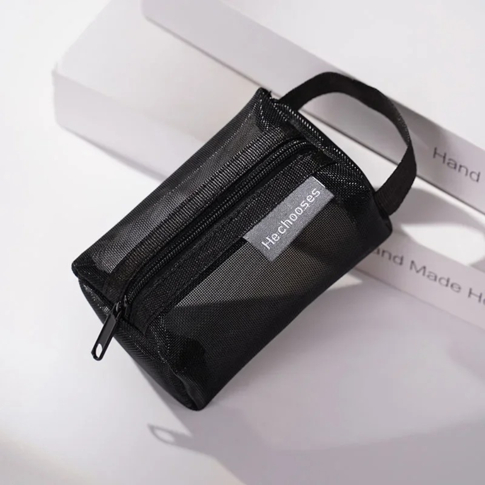 Pouchly - Strapazierfähiges Nylon-Mini-Taschen-Set