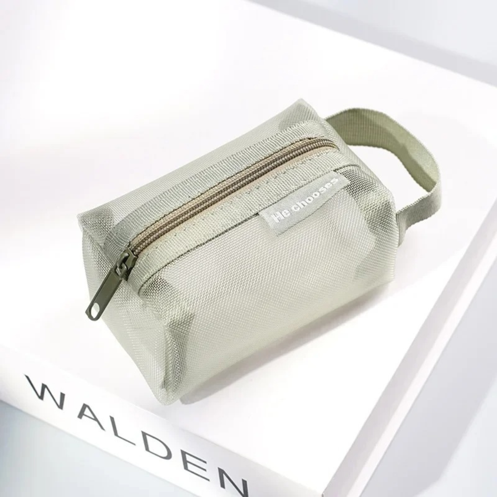 Pouchly - Strapazierfähiges Nylon-Mini-Taschen-Set