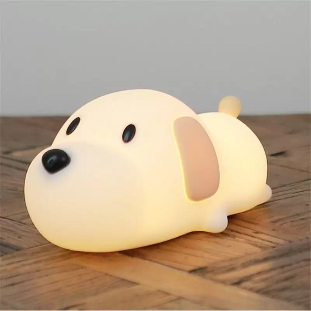 PuppyGlow - Wiederaufladbare Touch-Nachtlampe für Hunde