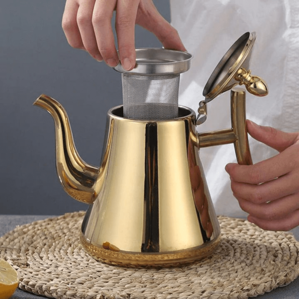 PureBoil - Induktions-Edelstahl-Wasserkocher mit integriertem Filter