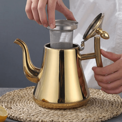 PureBoil - Induktions-Edelstahl-Wasserkocher mit integriertem Filter