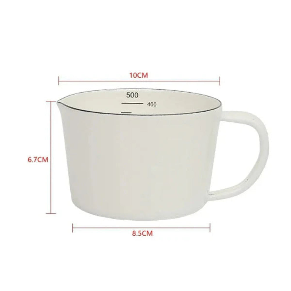 RetroPour – Enamel Measuring Jug