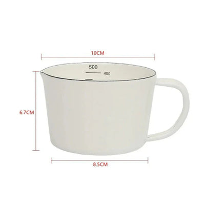 RetroPour – Enamel Measuring Jug