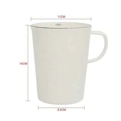 RetroPour – Enamel Measuring Jug