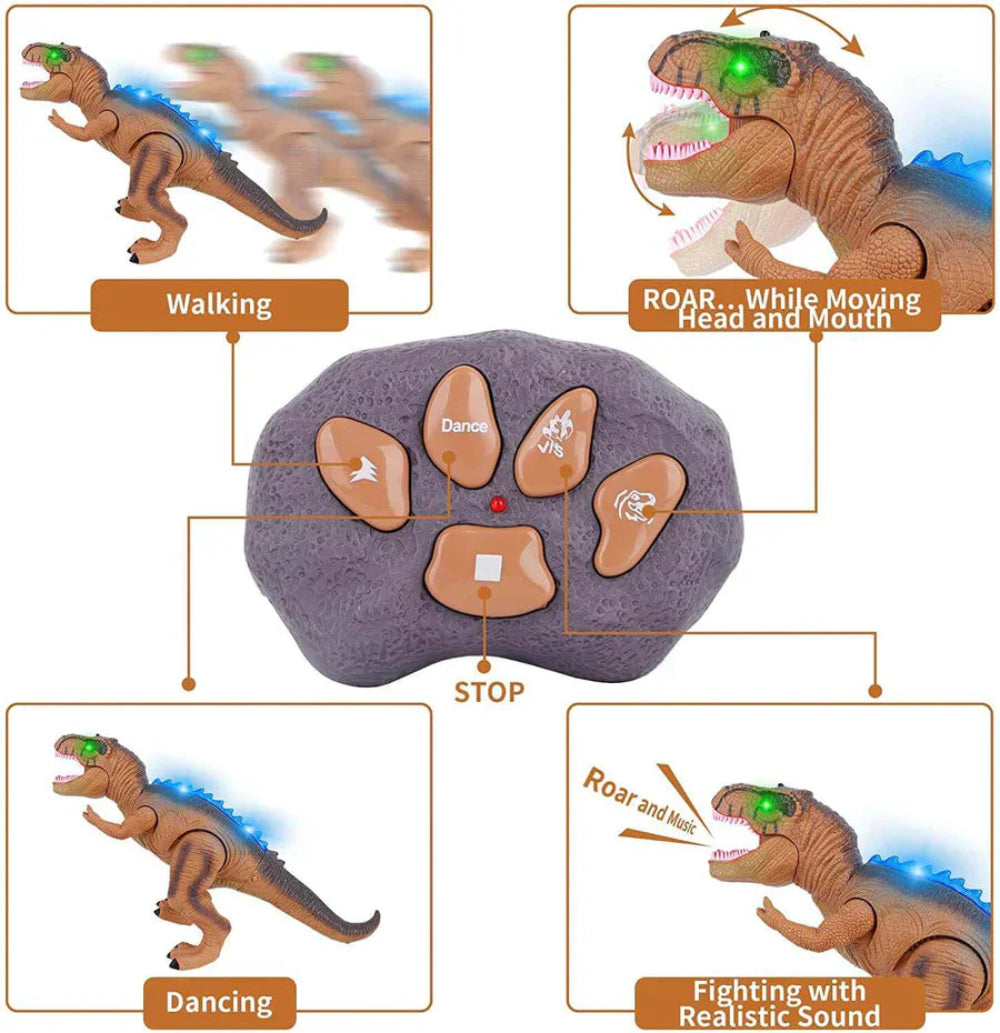 RoarX - Ferngesteuerter laufender T-Rex Dinosaurier Spielzeug