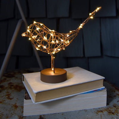 Robinica - Festliche Robin LED Tischleuchte