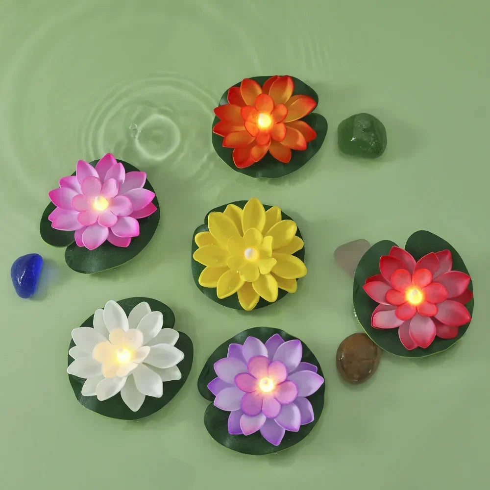 Glowpetra - Farbwechselnde LED Lotusblume