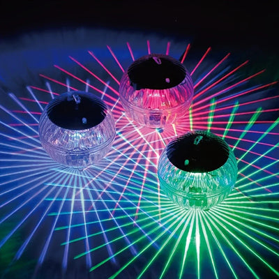 Solaglow - Schwimmende Solar-RGB-Leuchte für Pool & Garten