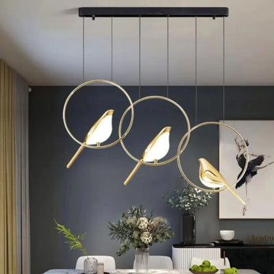 LUMINA – Himmlischer Vogel-Kronleuchter mit dimmbarem Licht