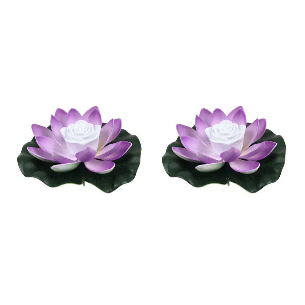 Floressa - LED-Schwimmendes Lotuslicht für Teich, Pool & Garten