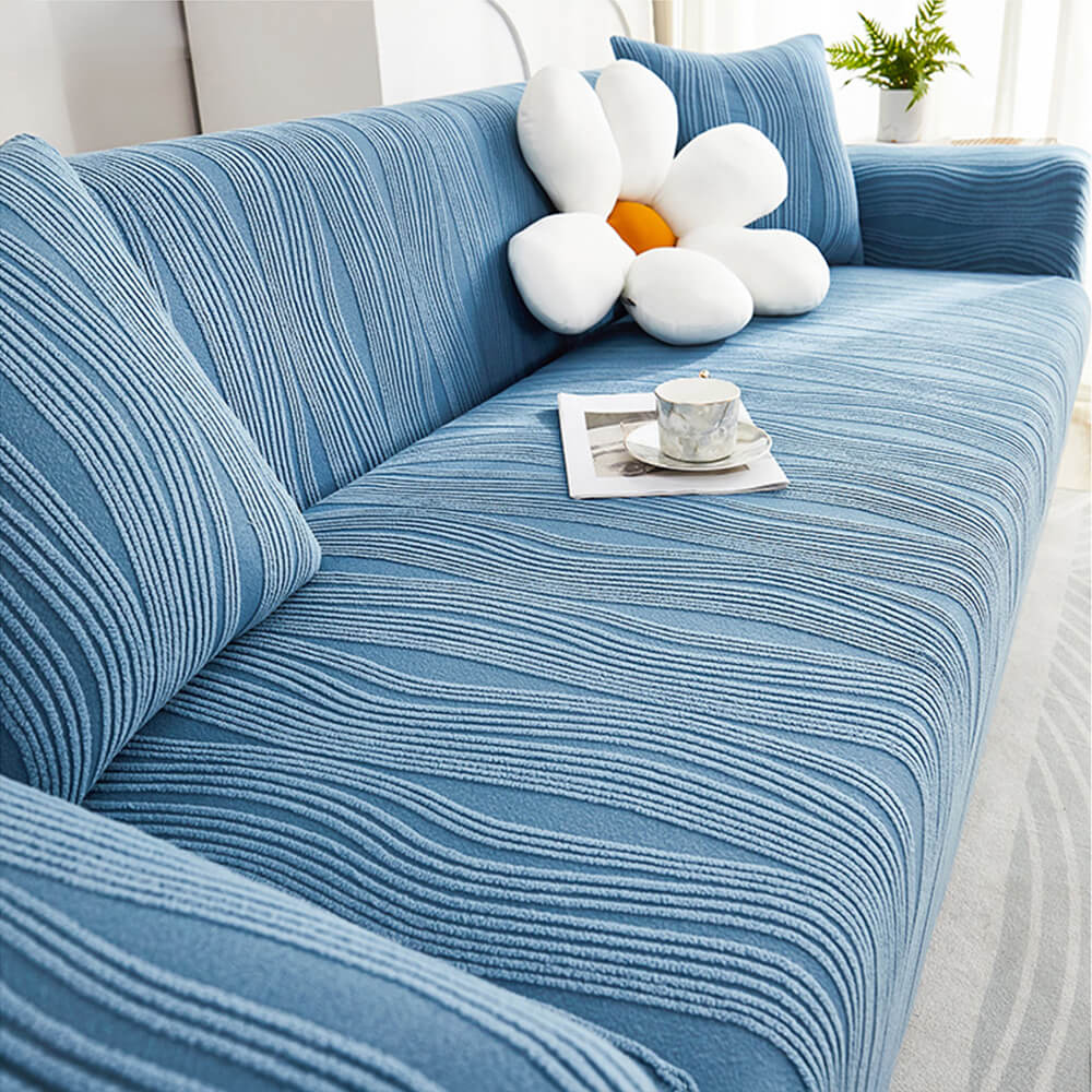 Strentelle - Stretch-Jacquard-Sofabezug mit Anti-Kratz-Design