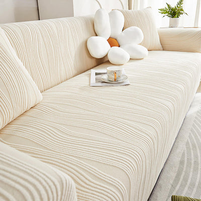 Strentelle - Stretch-Jacquard-Sofabezug mit Anti-Kratz-Design