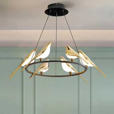 LUMINA – Himmlischer Vogel-Kronleuchter mit dimmbarem Licht