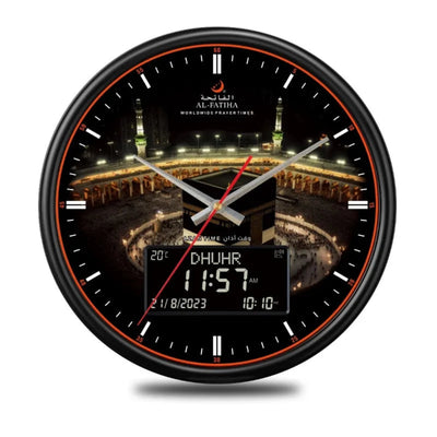 SalahView - Intelligente Azan Wanduhr mit Gebetswarnungen & Qibla