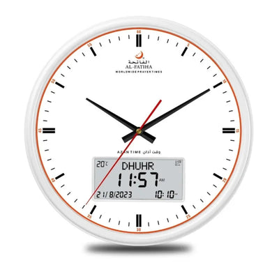 SalahView - Intelligente Azan Wanduhr mit Gebetswarnungen & Qibla