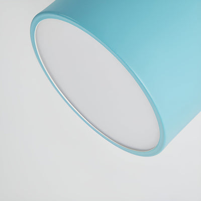 Zeitgenössische Flush Mount LED-Deckenleuchte - Sanfte Beleuchtung mit nordischem Design