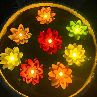 Glowpetra - Farbwechselnde LED Lotusblume