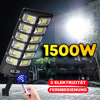 Voltora 1500W - Solarbetriebenes LED-Sicherheitslichtsystem für den Außenbereich