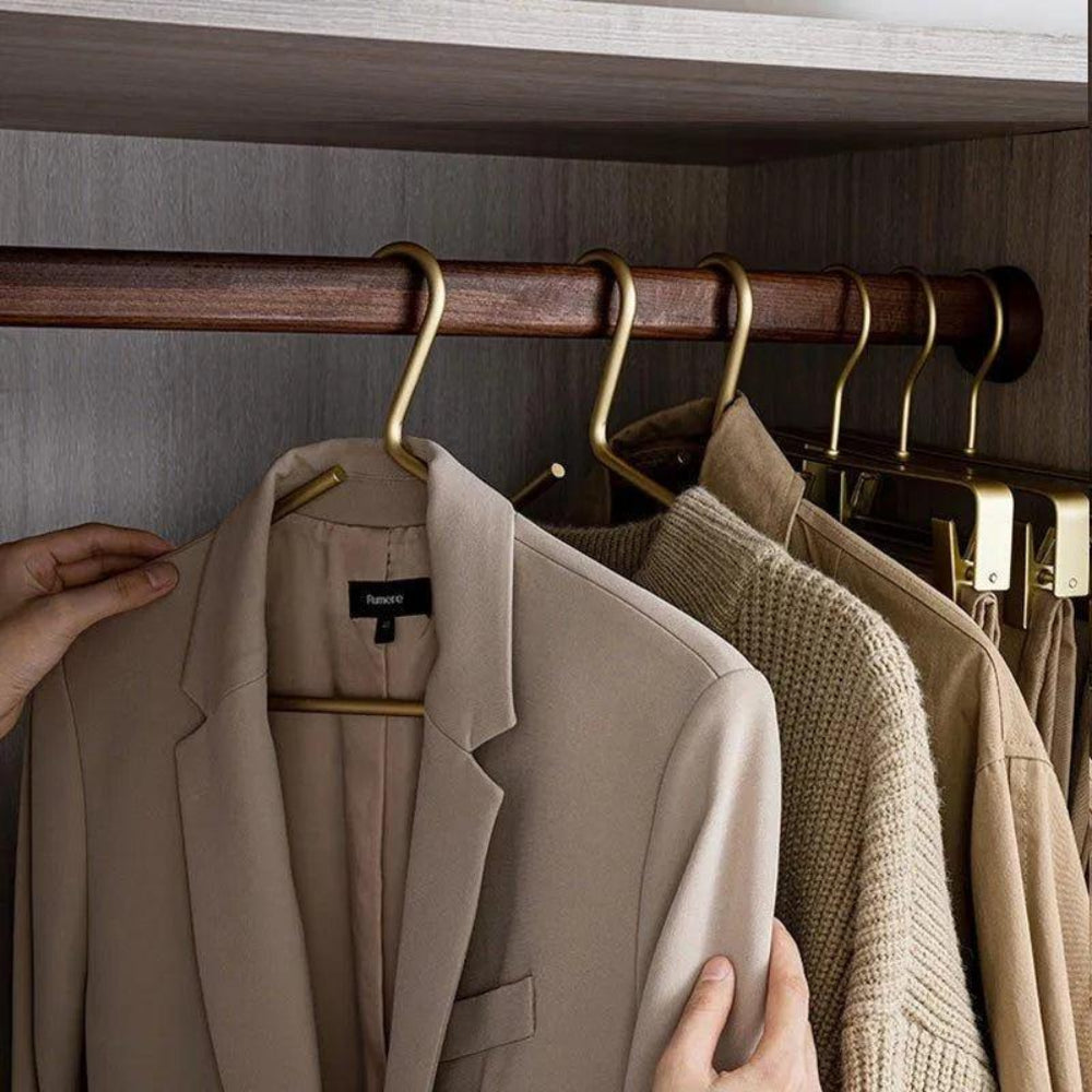 Set mit 5 Kleiderbügeln - Stilvolle Kleiderschrankorganisation
