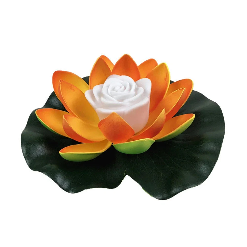 Floressa - LED-Schwimmendes Lotuslicht für Teich, Pool & Garten