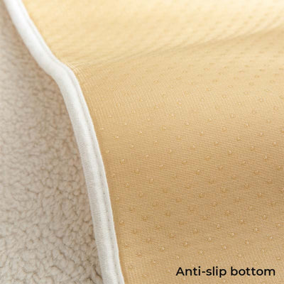 Sherplush - Wasserdichter & rutschfester Sherpa Fleece Sofabezug