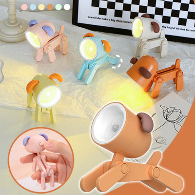 ShinePet - Verspielte Tier-LED-Schreibtischlampe mit Telefonständer