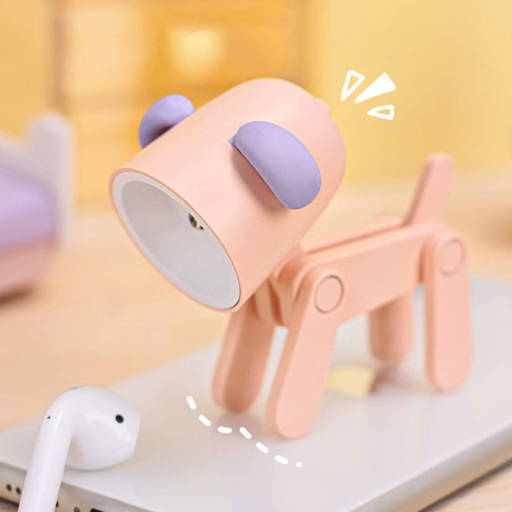 ShinePet - Verspielte Tier-LED-Schreibtischlampe mit Telefonständer
