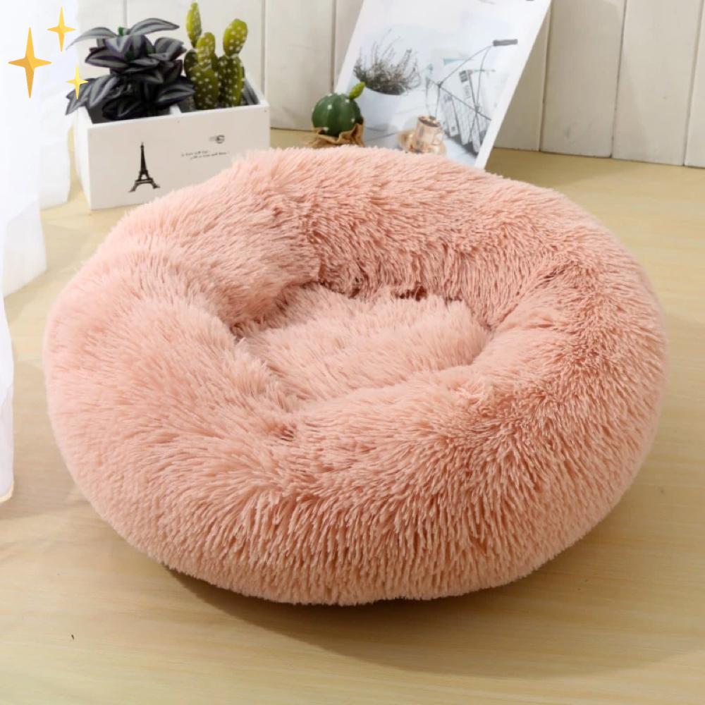 Snuggleloop - Flauschiges Donut-Haustierbett für Katzen & Hunde