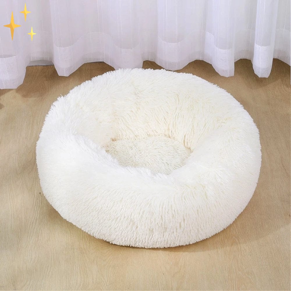 Snuggleloop - Flauschiges Donut-Haustierbett für Katzen & Hunde