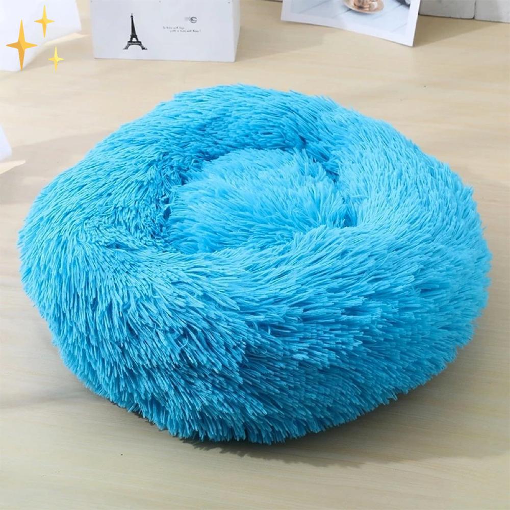 Snuggleloop - Flauschiges Donut-Haustierbett für Katzen & Hunde