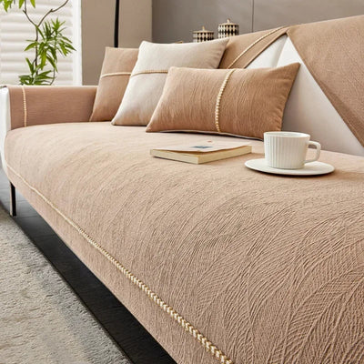 SofaShield - Premium Leinen-Sofabezug