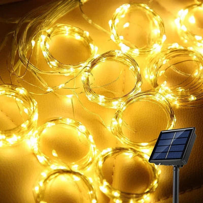 SolaLace - LED-Solar-Vorhangleuchte für den Außenbereich
