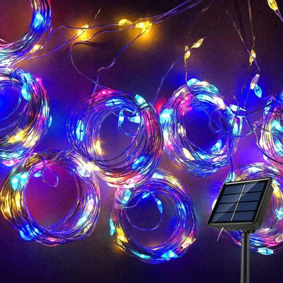 SolaLace - LED-Solar-Vorhangleuchte für den Außenbereich