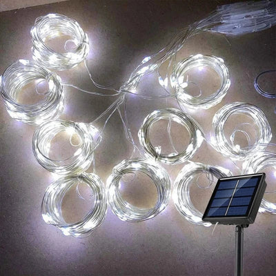 SolaLace - LED-Solar-Vorhangleuchte für den Außenbereich